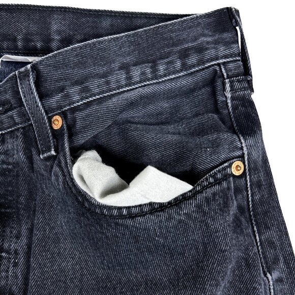 Vintage Y2K Levis 501 Jeans Men's Cotton Button Fly Straight Leg 32/31 - Picture 7 of 16